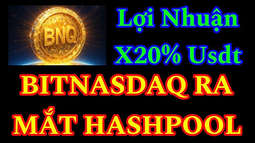 BITNASDAQ - Launches Hashpool, 20% Profit in USDT