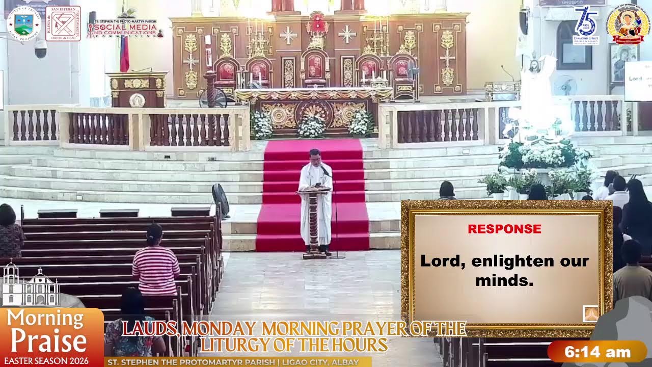 Lauds, Monday Morning Prayer of the Liturgy of the Hours
