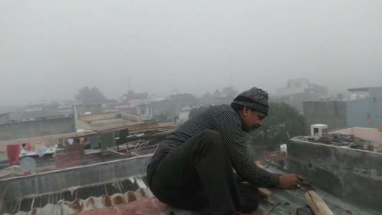 It is very cold in Kota city, yet to earn we have to go to the city every day. HD short video 🙏😭