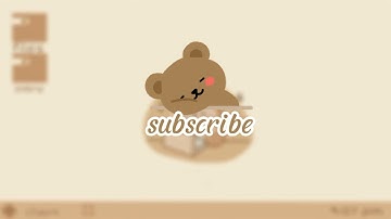 🐻 CUTE AESTHETIC FREE COMPUTER INTRO TEMPLATE (NO TEXT)