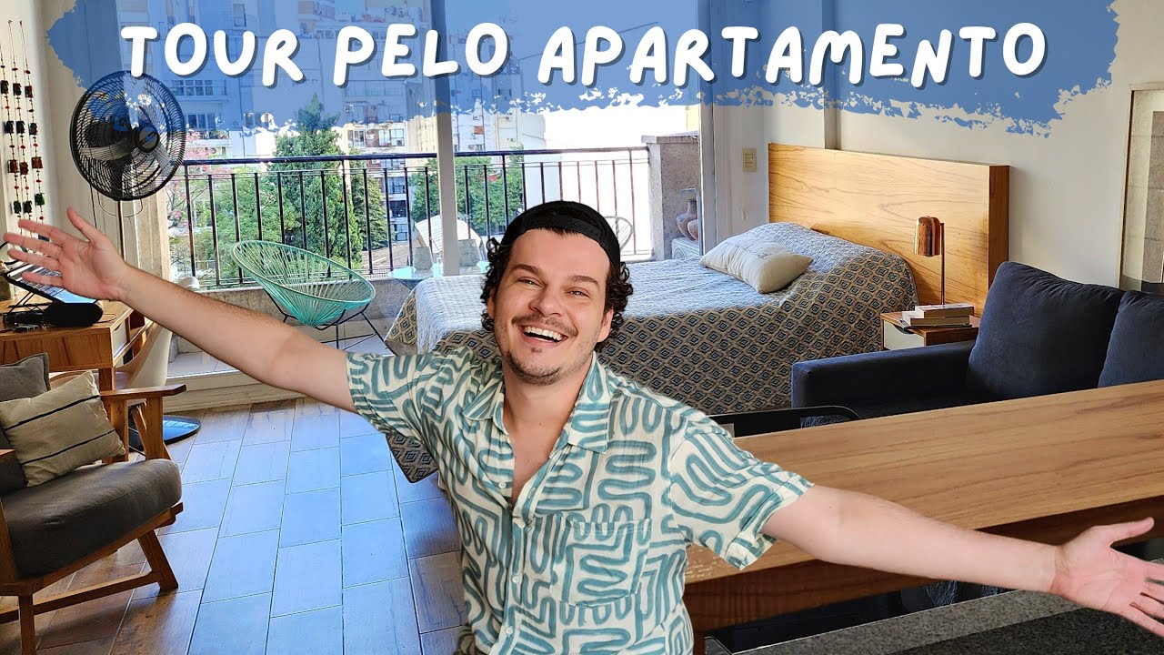 tour pelo nosso apartamento da argentina - vlog #11