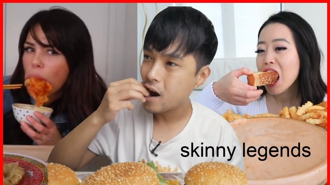 mukbangers who dont gain weight