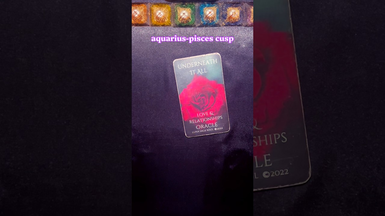 ♒️♓️: what’s on their heart towards you 💌 #aquarius #pisces #cusps #oraclemessage