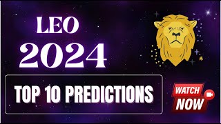 Leo Horoscope 2024 | Top 10 Annual Yearly Forecast Predictions Leo 2024 | AstroChillWire