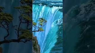 waterfall hd nature whatsapp status viral videos| 4k nature 3d nature videos | nature sound #ytviral screenshot 1
