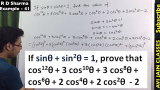 Example 12 - Prove that (sin - cos θ + 1)/(sin + cos - 1)