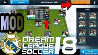 Dls 2018 Mod Unlimited Coins100 Ovr Real Madrid Squad