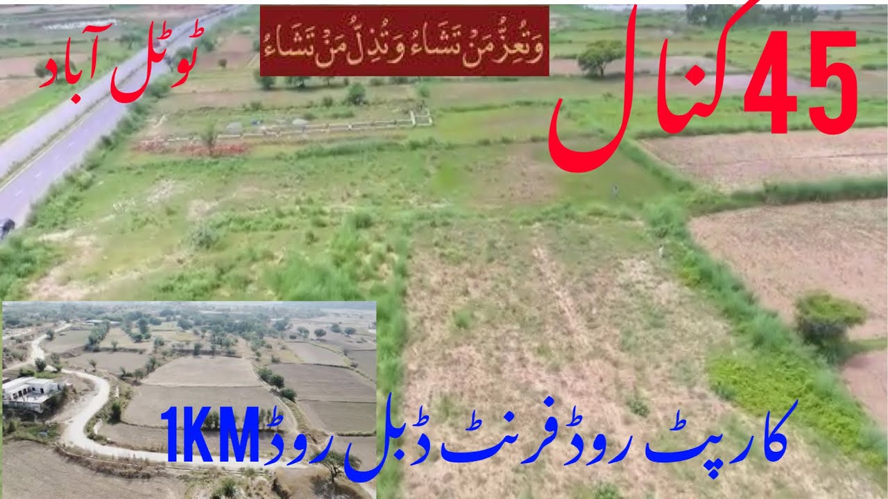45knal land for sale in Chakwal agriculture land for sale in Pakistan