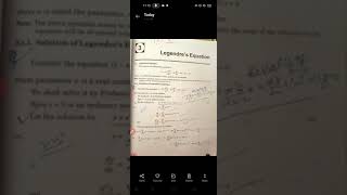 Legendre Equations (3rd chepter) Special function and integral transformation