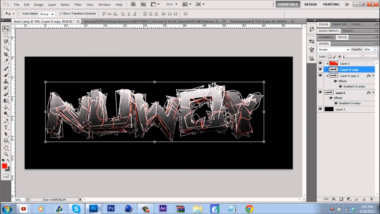 Dual Speedart | Nuwdy Ft. SarcasmFx