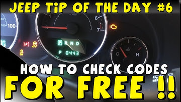 How to check codes for FREE !! | Jeep tip of the day #6