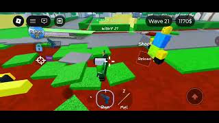 Combat noobs siege defense reborn wave 20