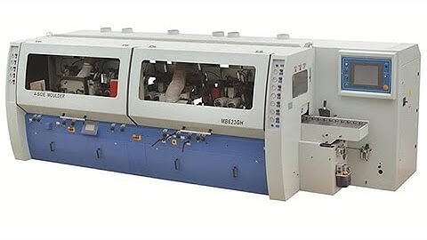 HICAS - 4 sided moulder MB623GH with automatic feeding system