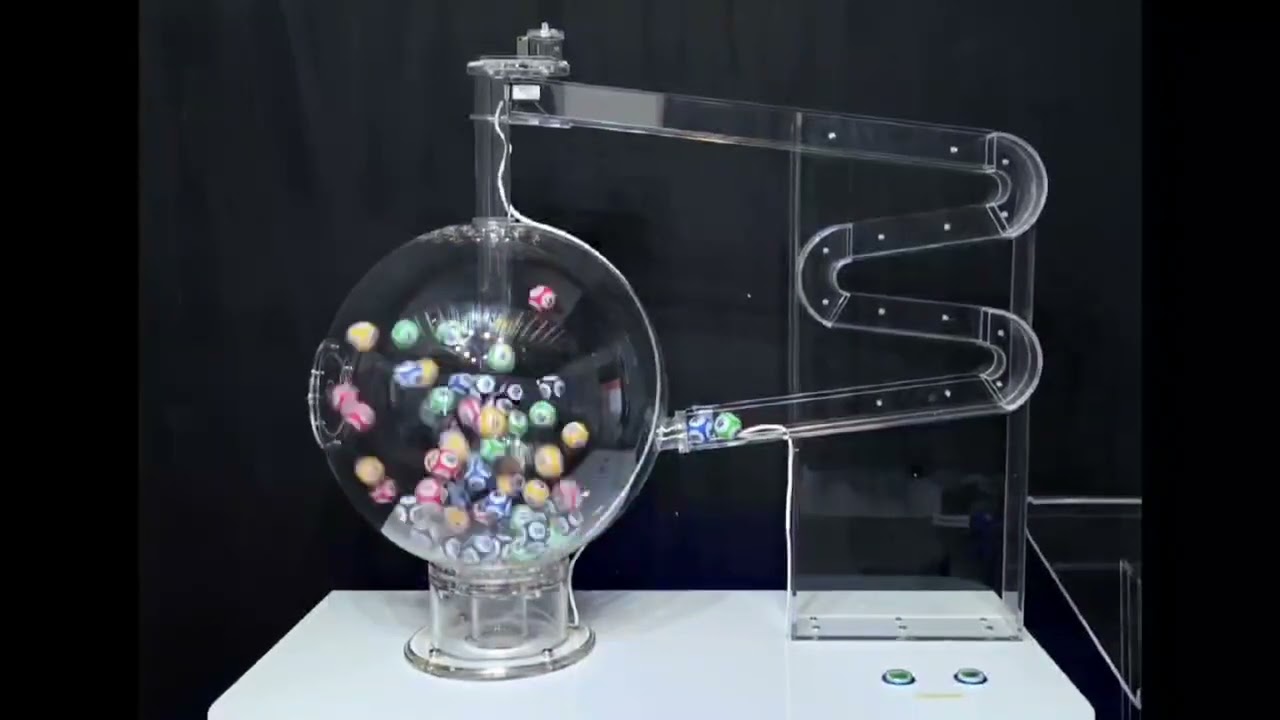 Lottery machine, digital drawing system