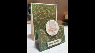 How to make a double easel fold card