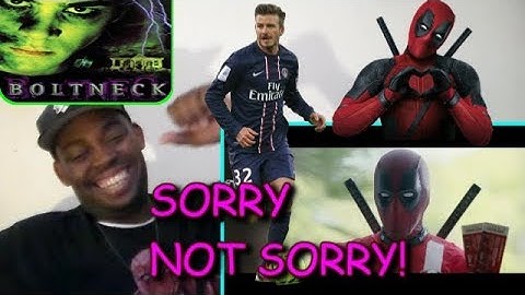 BOLTNECK IS A MASTERPIECE! Deadpool 2 | With Apologies to David Beckham REACTION!!!