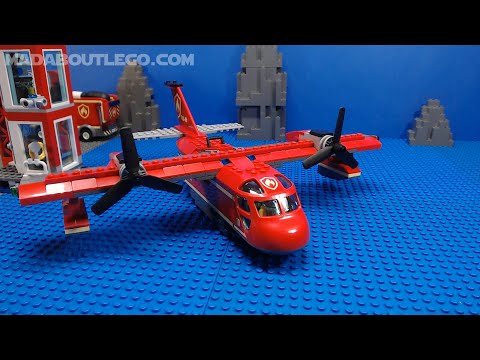 Lego City 60262 Passenger Airplane Speed Build. 