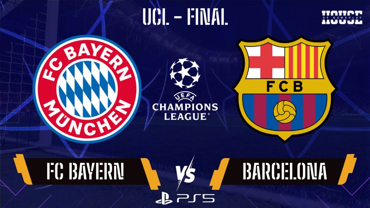 BAYERN MUNCHEN Vs BARCELONA - UEFA CHAMPIONS LEAGUE - UCL CUP 2026 FC 26 HD