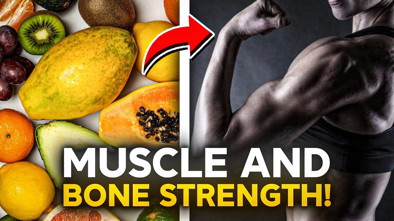 Top 20 foods that will increase body muscle and bone strength