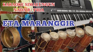 KARAOKE ETA HU BAH MARANGGIR NADA COWOK