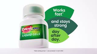 ZYRTEC® Liquid Gels for Fast Allergy Relief | ZYRTEC®