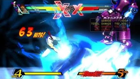 UMVC3: Ryu - Fullscreen Hadouken Confirm Combo