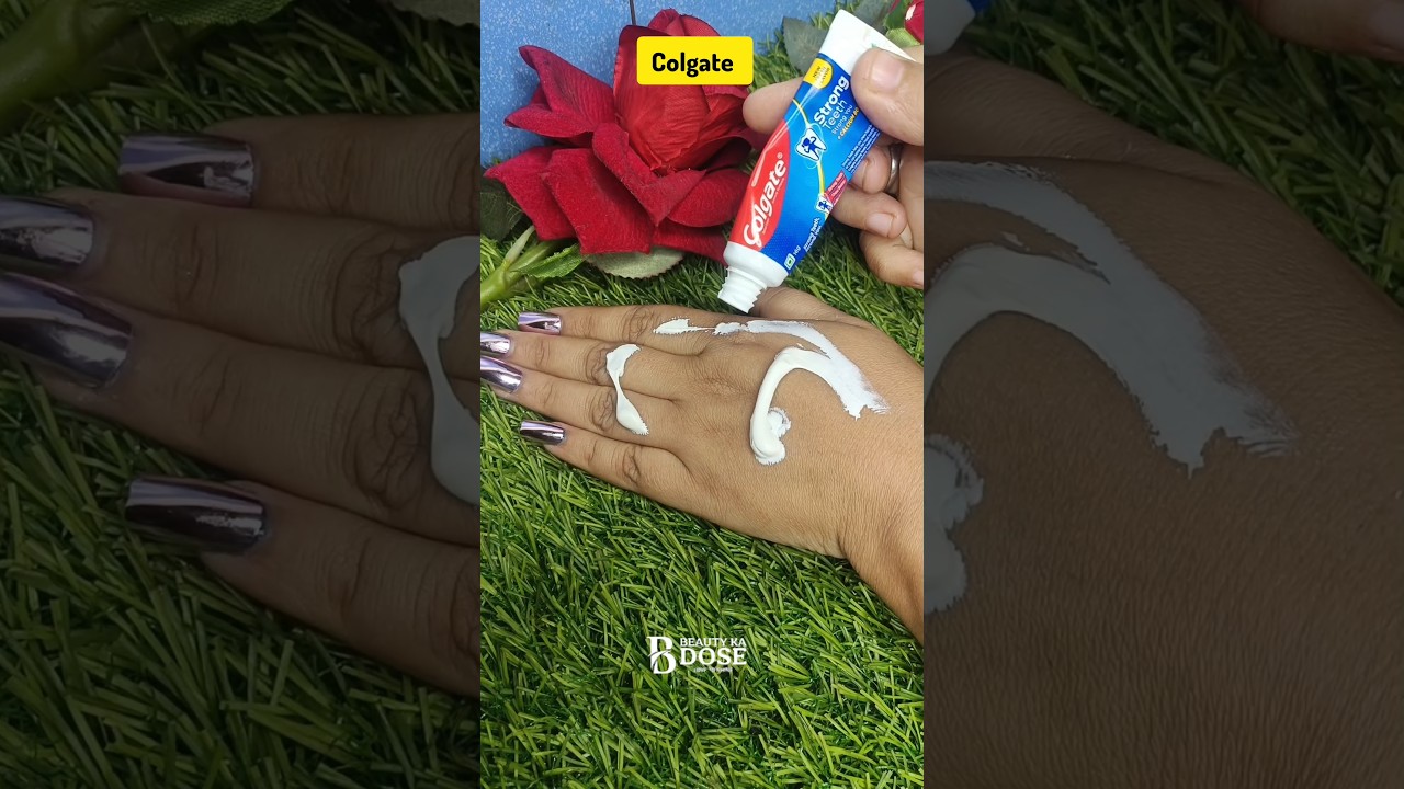 💥 Colgate Hack |Fair Skin In Just 5 Minutes 