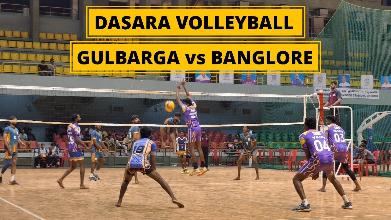 Dasara Volleyball Cm Cup Gulbarga vs Banglore City