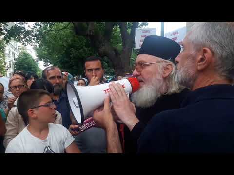 მამა დავითის (ისაკაძე) სიტყვა აქციაზე ბათუმში.