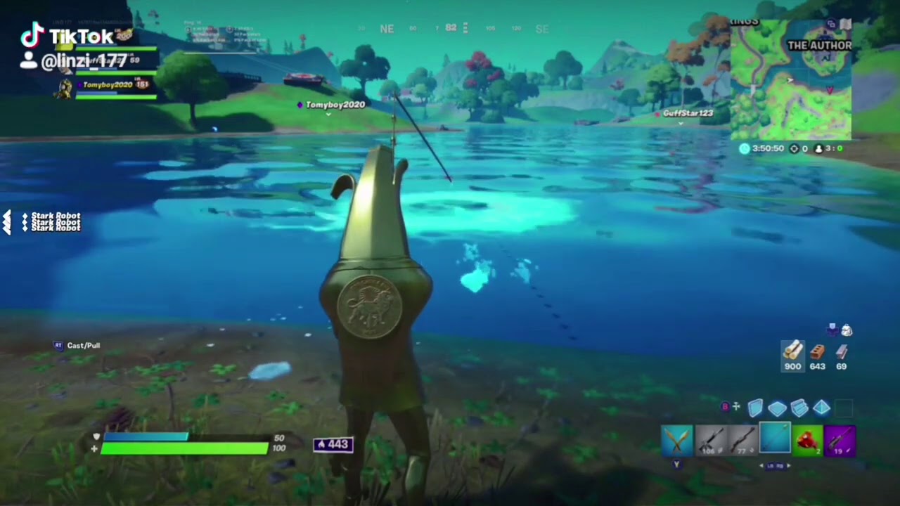 Fortnite: Gold Peely Finds (Rarest) Fish