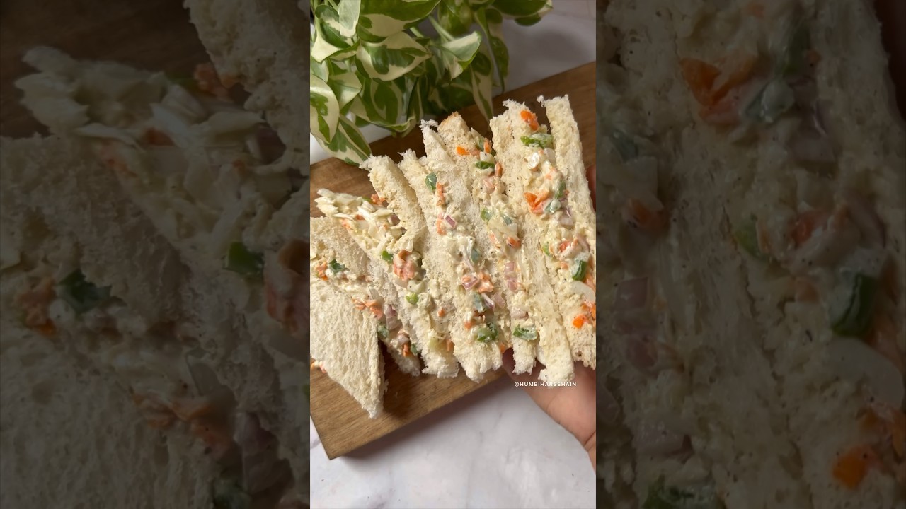 No cook Sandwich recipe | Coleslaw Sandwich | Cold Sandwich recipe | Heatless Sandwich recipe