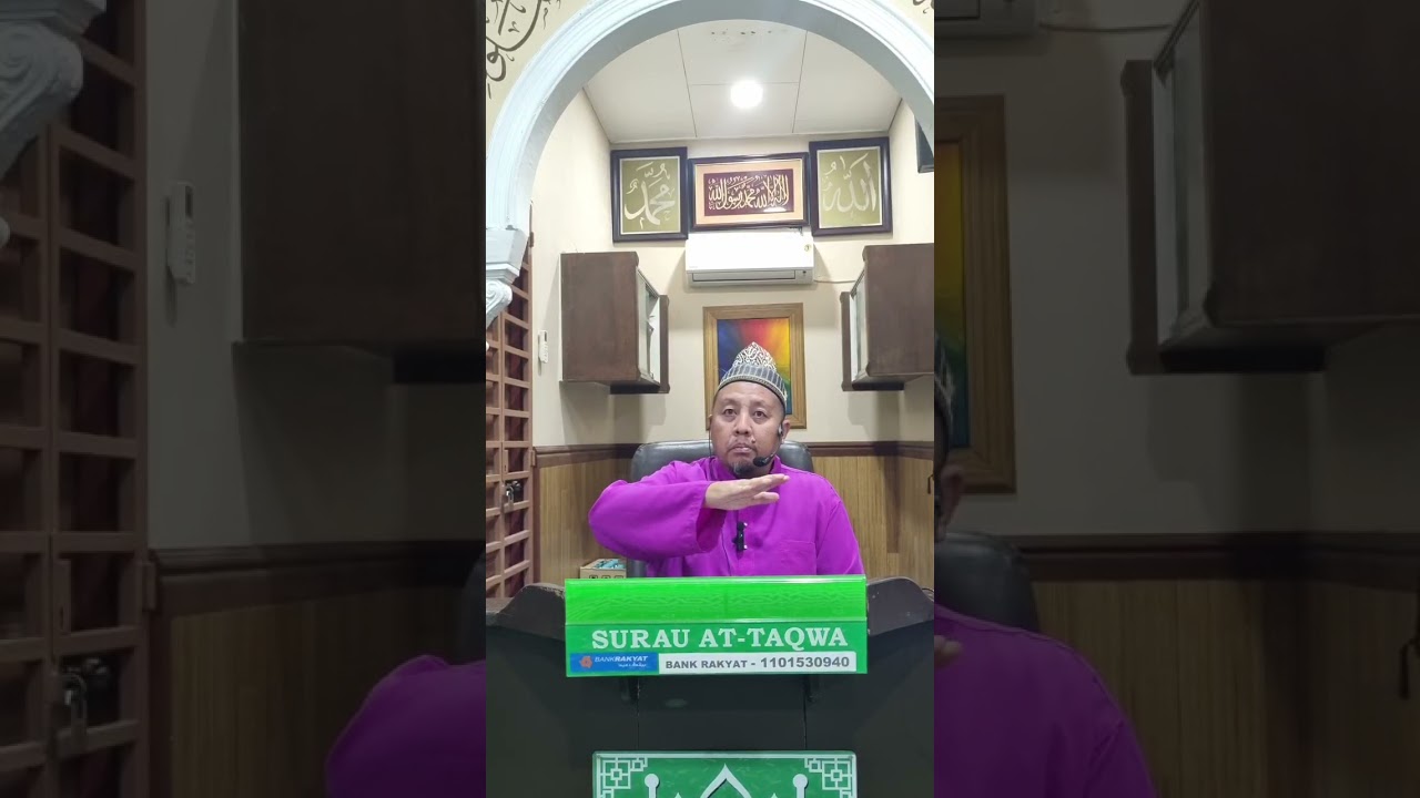 Kuliah Subuh Surau At Taqwa 1M 22/02/26 Oleh: Ustaz Ahmad Fairuz bin Mazahan