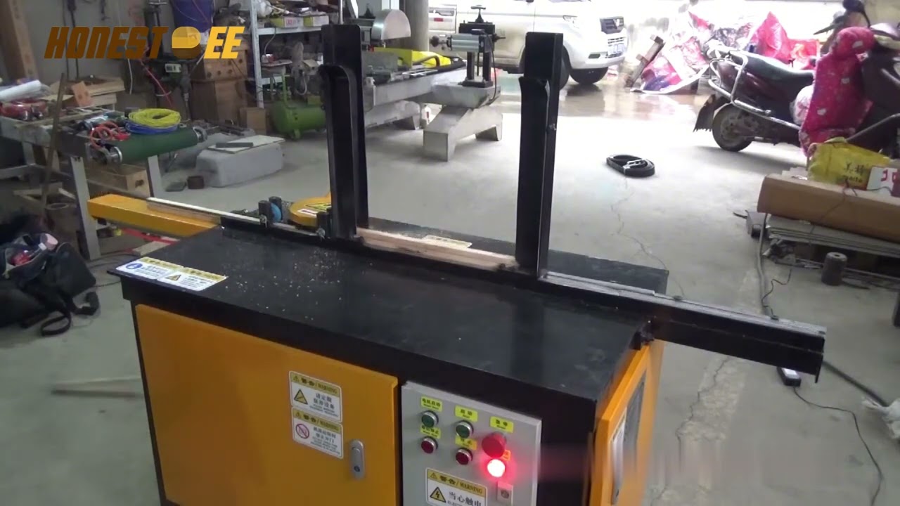 How to Use HonestBee Bee Frame Making Machine: Grooving Machine