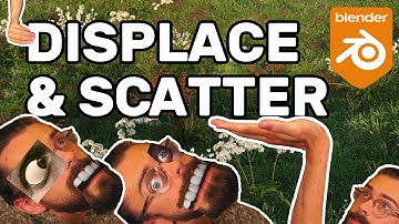 Displacement and Scattering - Geometry Nodes 101