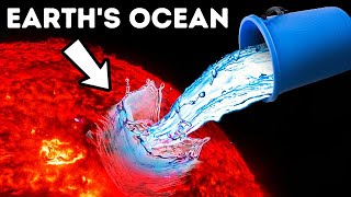 What Happens If We Pour All Earths Water On The Sun