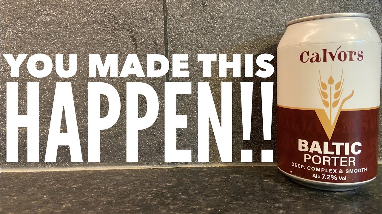 *Collaboration Beer* Calvors Baltic Porter Review