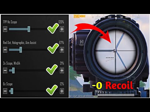 BEST SENSITIVITY SETTING 2023 | ZERO RECOIL SENSITIVITY | PUBG MOBILE/BGMI??