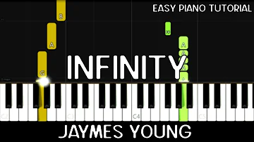 Jaymes Young - Infinity (Easy Piano Tutorial)