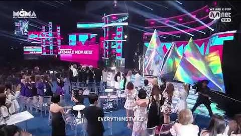 [MGMA 2019] Reaction Twice, Izone , Bts to ITZY The Beast Rooki Award