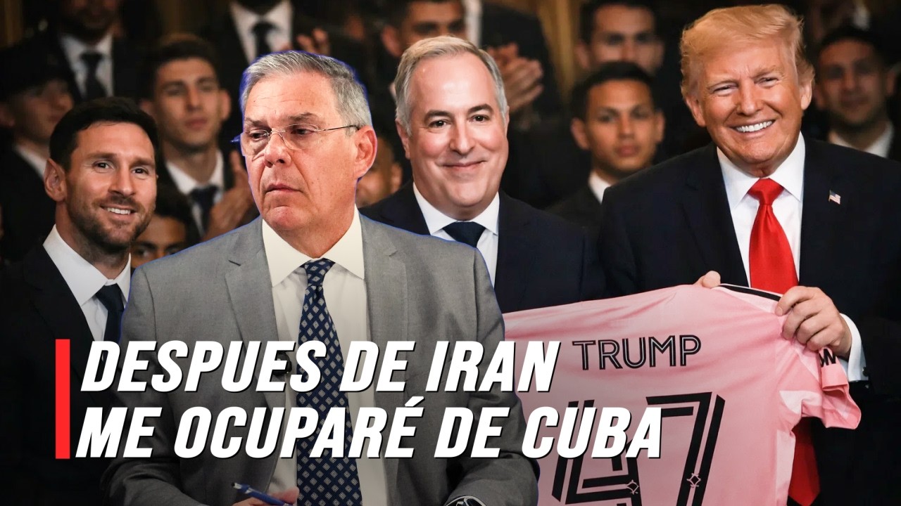 Le dice a Jorge Más, no te quedes luego en Cuba, espero regreses.