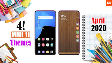 4 Minimal MIUI 11 Supported Themes [NO Third Party] MIUI 11 Theme April 2020