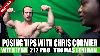 Chris Cormier Key Posing Tips With Thomas Lenihan!