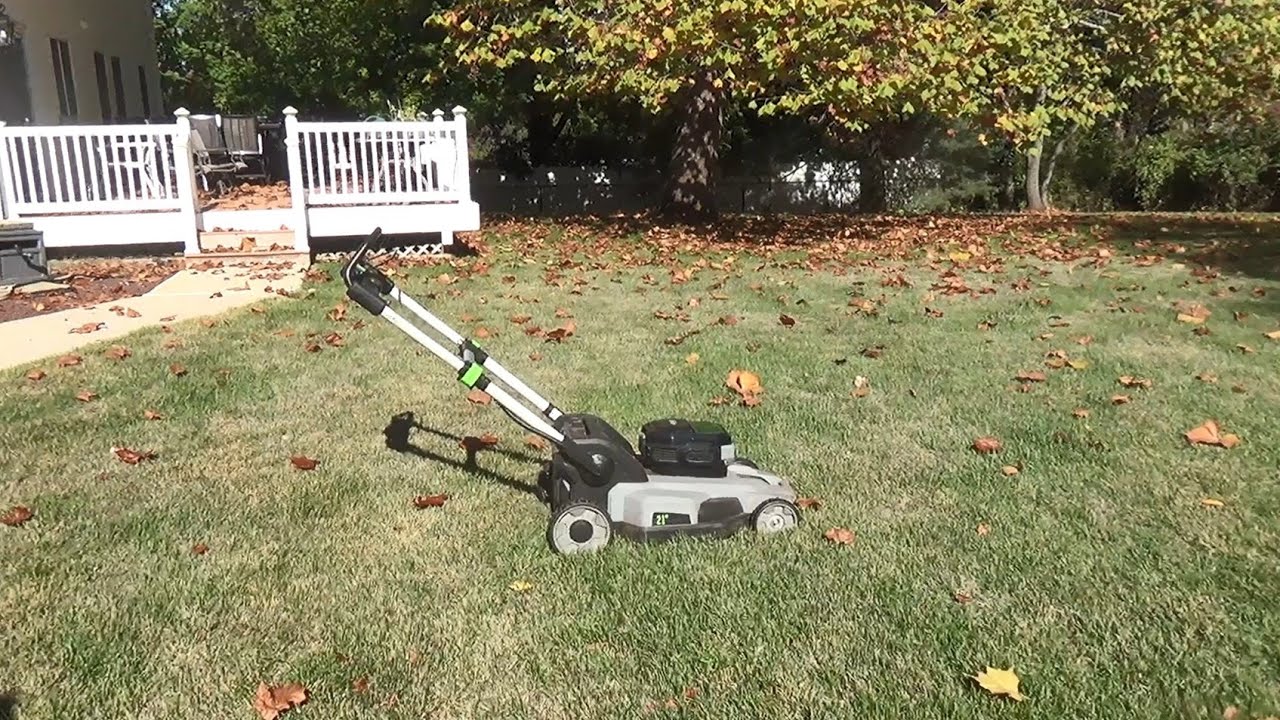 EGO POWER+ LM2100 LAWN MOWER CUSTOMER REVIEW AND DEMONSTRATION EGO