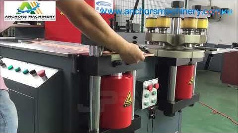 Hydraulic Busbar hole punching and Bending Machine