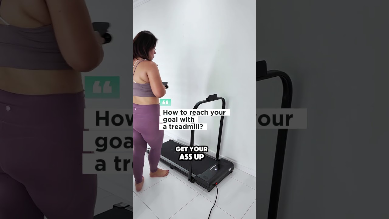 Get a new foldable treadmill from my tik tok shop @coachmylenelim 