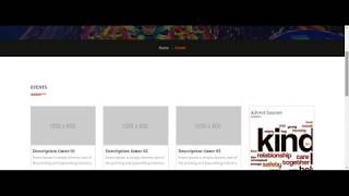 Grid Layout with sidebar