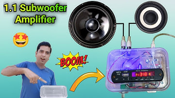 How To Make Subwoofer Amplifier | Low Pass Filter Subwoofer | PAM8403 | Amplifier Board