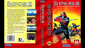 Shinobi III: Return Of The Ninja Master (1993) - Genesis / Mega Drive - Opening