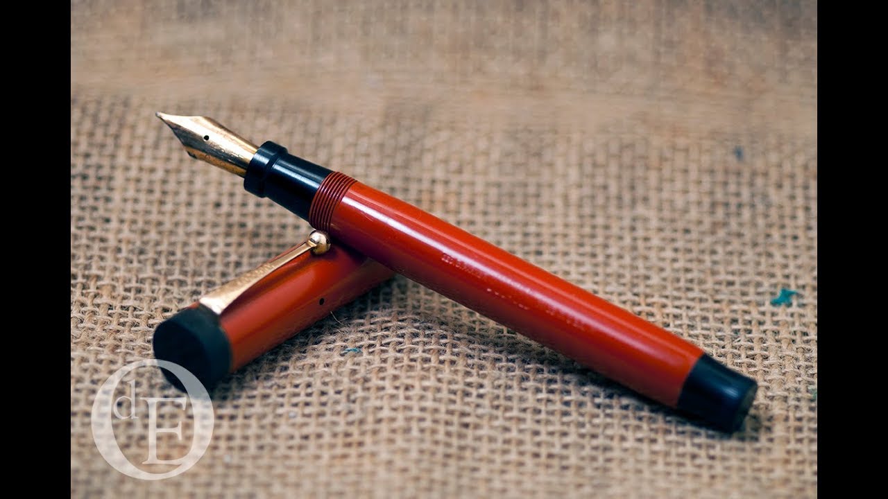 Parker Senior Duofold Big Red - Review - YouTube