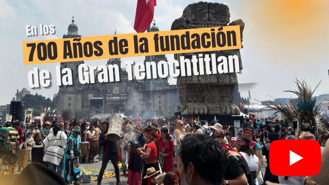 2. En los 700 años de la fundación de la gran Tenochtitlan. 
